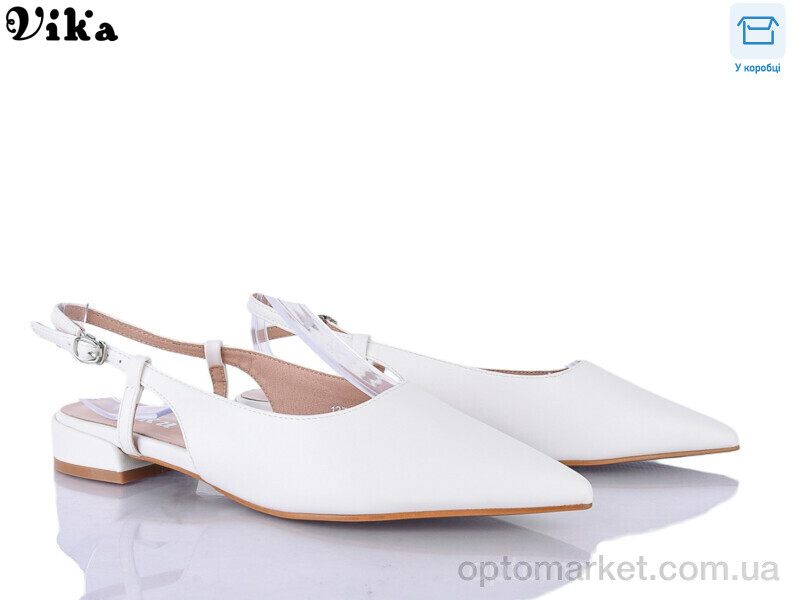 Купить Туфлі жіночі 137-4 Vika білий, фото 1