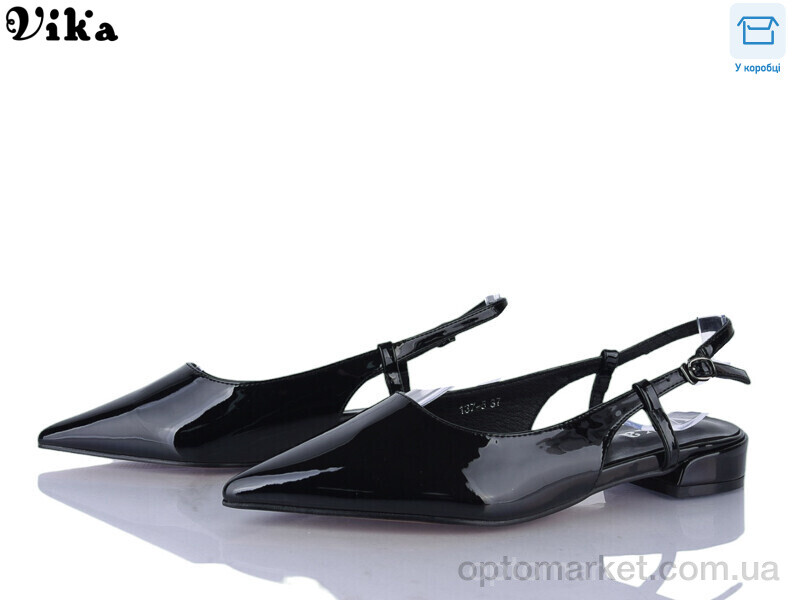 Купить Туфлі жіночі 137-5 Vika чорний, фото 1