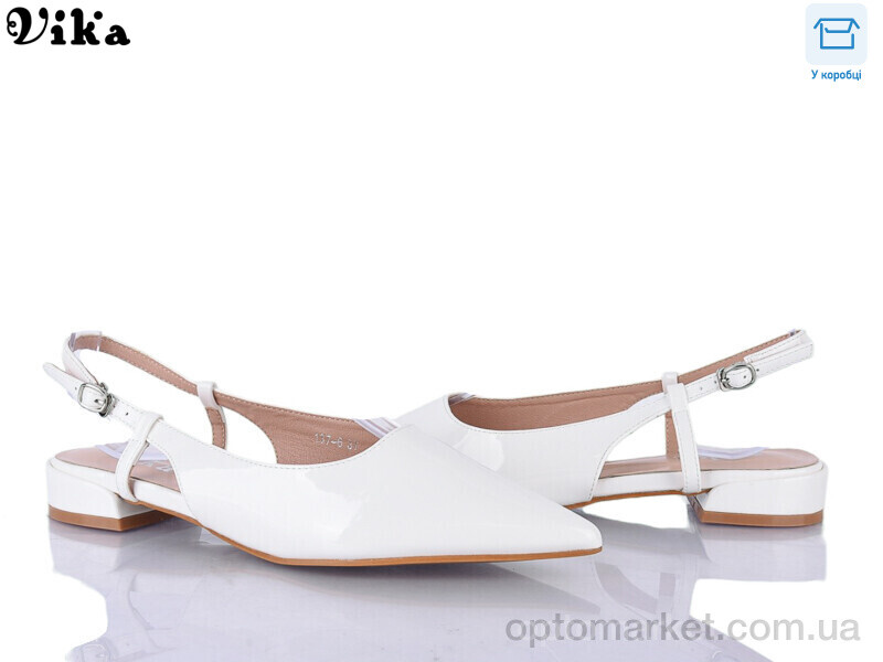 Купить Туфлі жіночі 137-6 Vika білий, фото 1