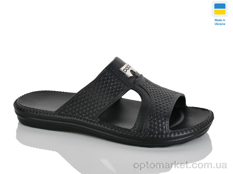 Купить Шльопанці чоловічі 137 чорний Dago чорний, фото 1