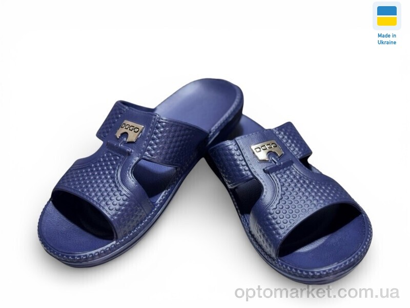 Купить Шльопанці чоловічі 137 синій Dago синій, фото 1