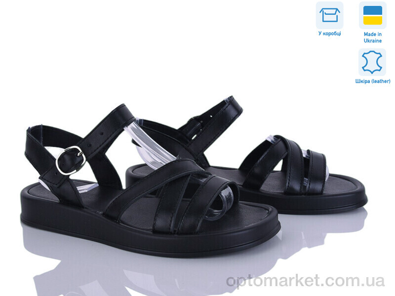 Купить Босоніжки жіночі 1374-2 Ailinda чорний, фото 1