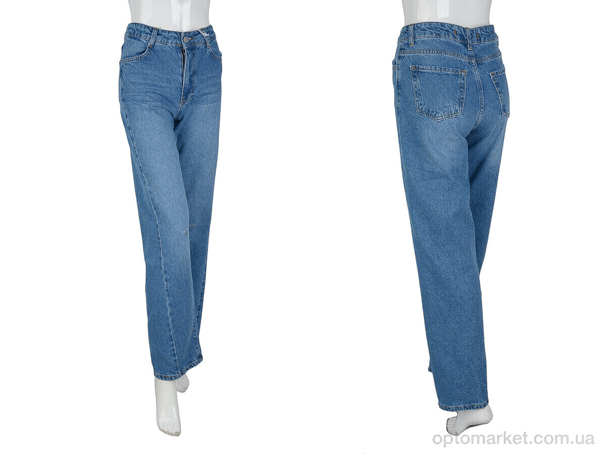 Купить Джинси жіночі 1379-115Y blue Real Elite синій, фото 3