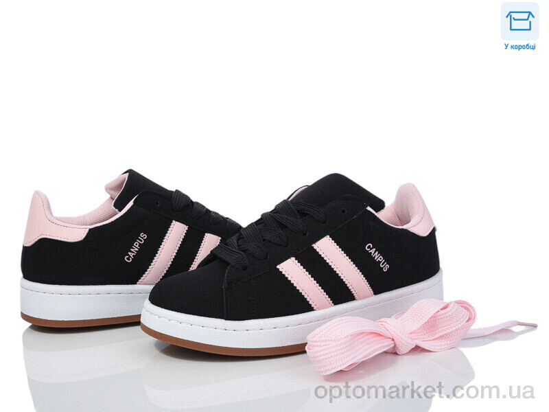 Купить Кросівки жіночі 139-11 Happy чорний, фото 1