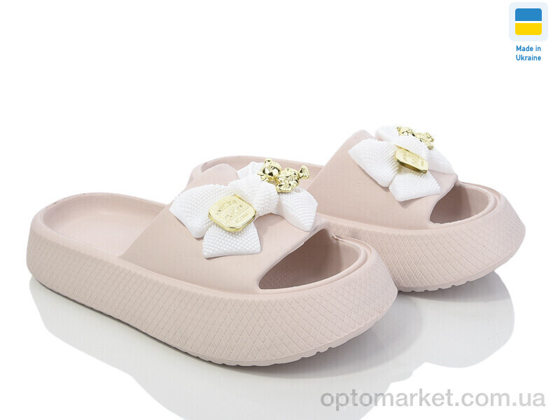 Купить Шльопанці жіночі 139-7 бежевий Progress бежевий, фото 1