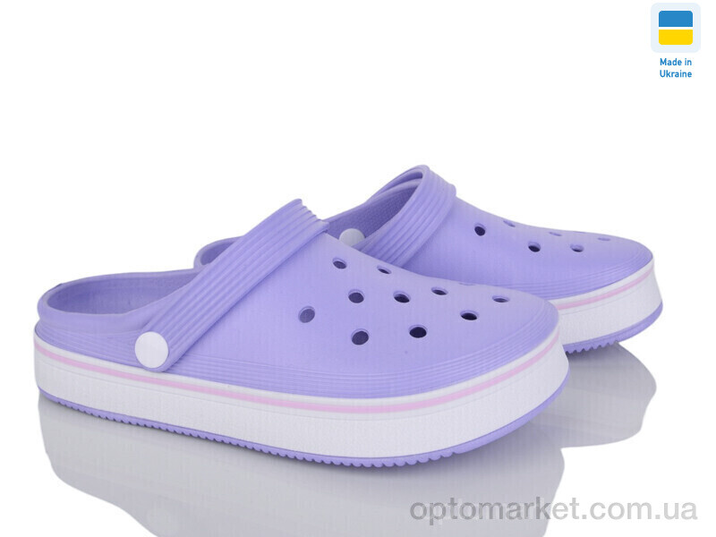 Купить Крокси жіночі 1400 лаванда Verta фіолетовий, фото 1
