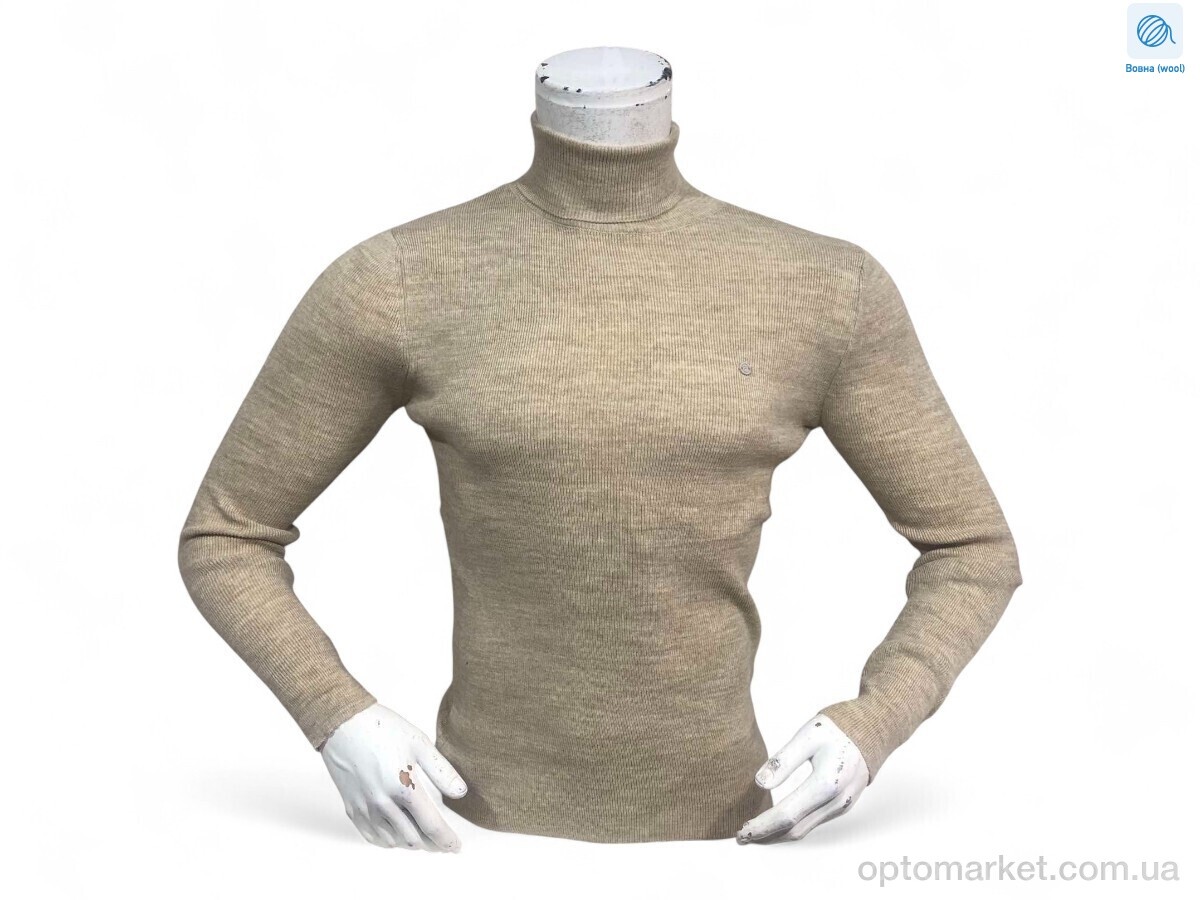 Купить Светр чоловічі 14003 темний беж Pool Park бежевий, фото 1