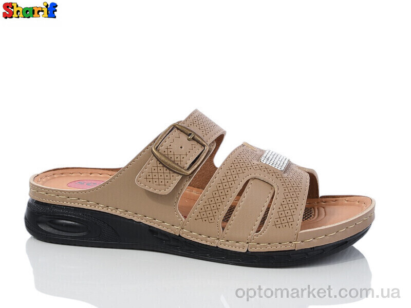 Купить Шльопанці жіночі 1402-2 Serra коричневий, фото 1