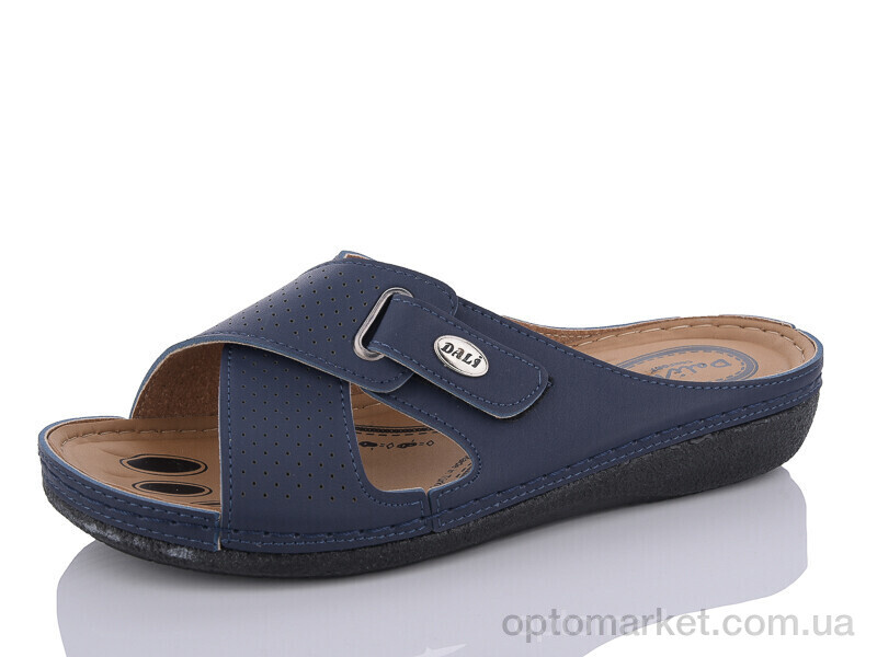 Купить Шльопанці жіночі 1410 синій батал Dali Moda синій, фото 1