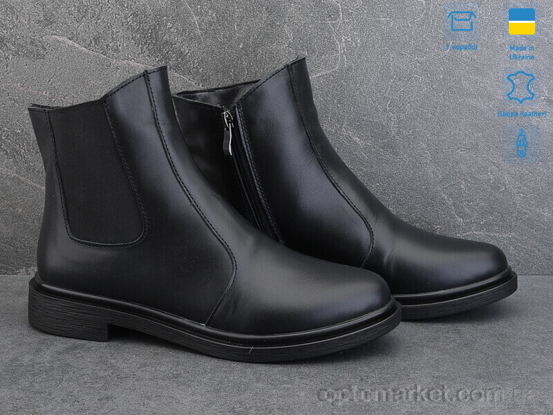 Купить Черевики жіночі 14121-2 Ailinda чорний, фото 2