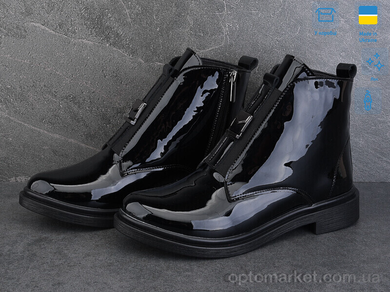 Купить Черевики жіночі 14142-4б Ailinda чорний, фото 2