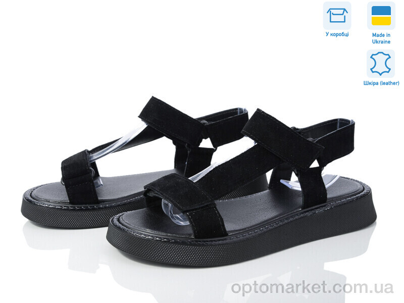 Купить Босоніжки жіночі 142-1 Stella чорний, фото 1