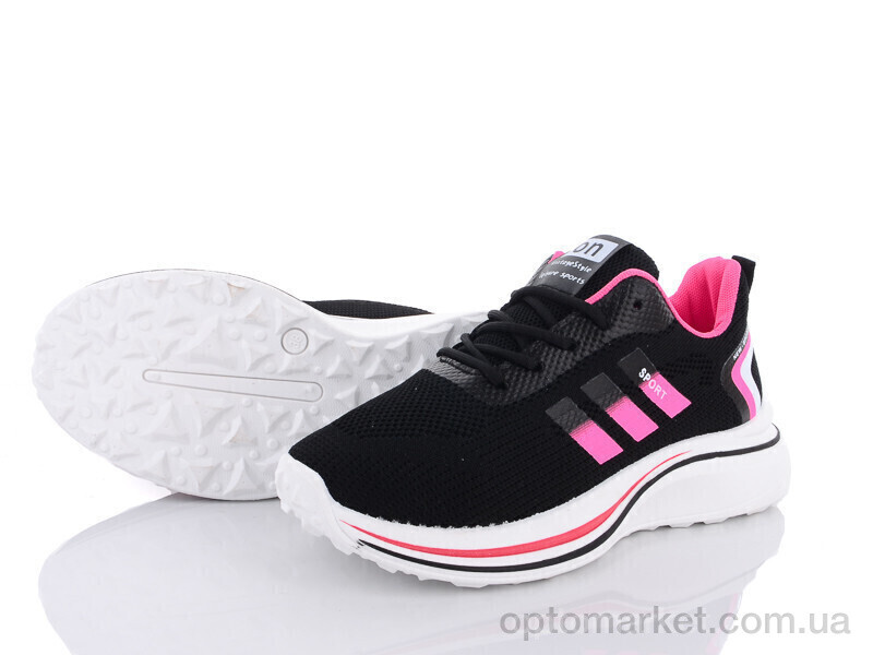 Купить Кросівки жіночі 143-30 black Violeta only one чорний, фото 2