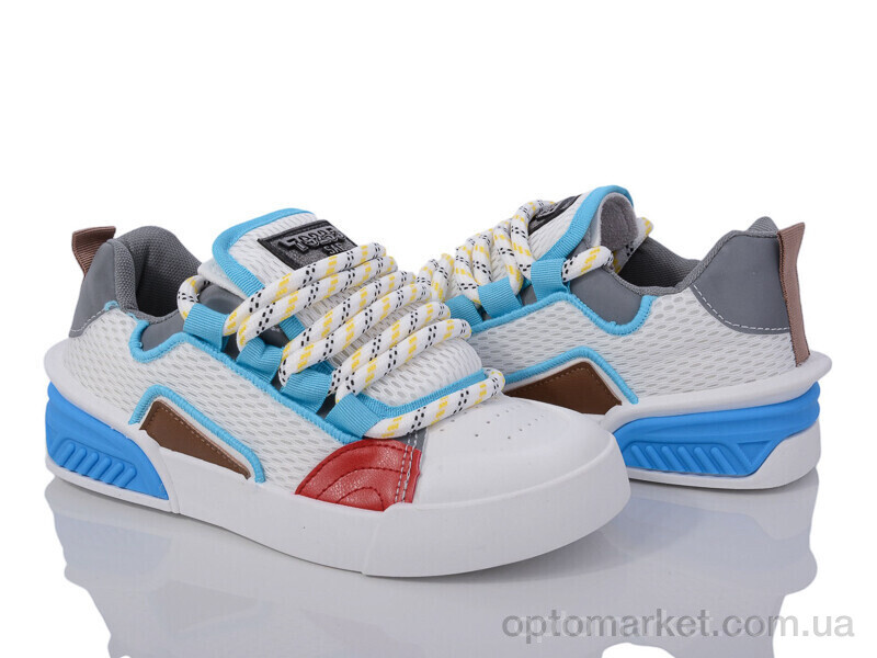 Купить Кросівки жіночі 143-42 white-blue Violeta білий, фото 1