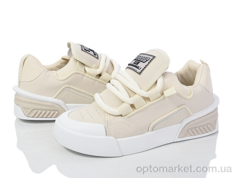 Купить Кросівки жіночі 143-47 beige Violeta бежевий, фото 1