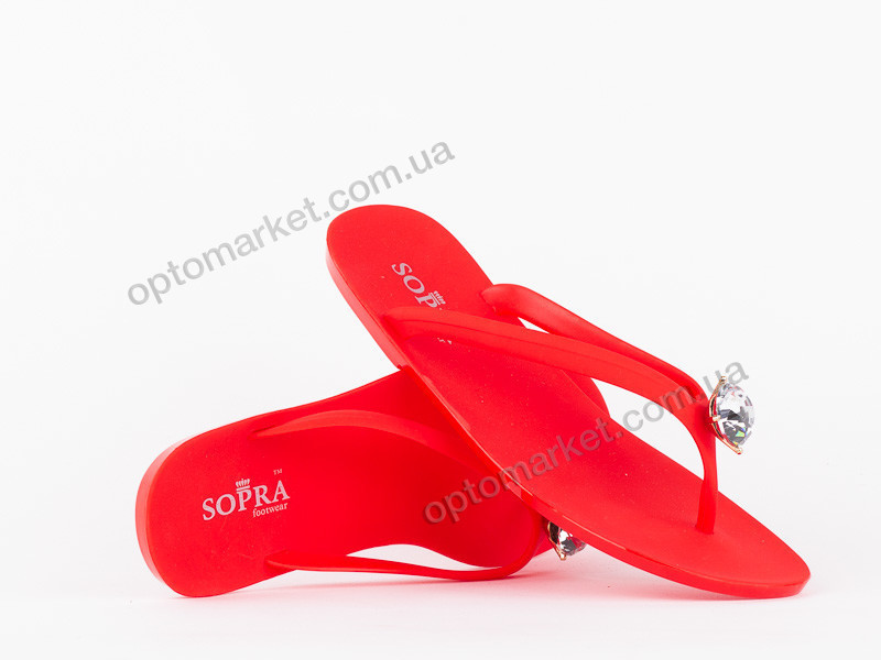 Купить Шлепки женские 143046 Sopra красный, фото 1