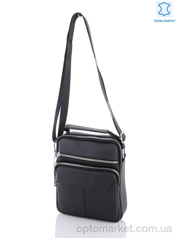 Купить Сумка чоловіча 1436 black Sunshine bag чорний, фото 1