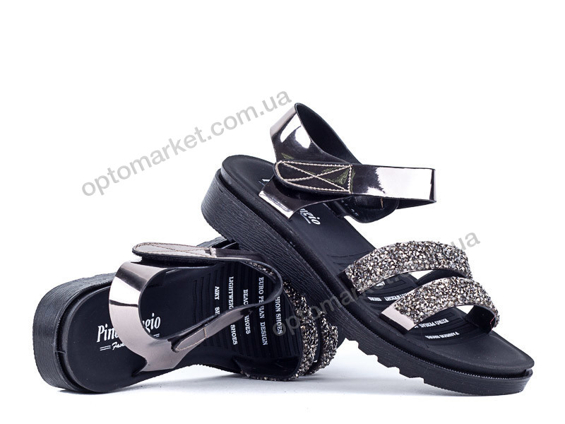 Купить Босоножки женские 143842 Pino Dangio бронзовый, фото 1