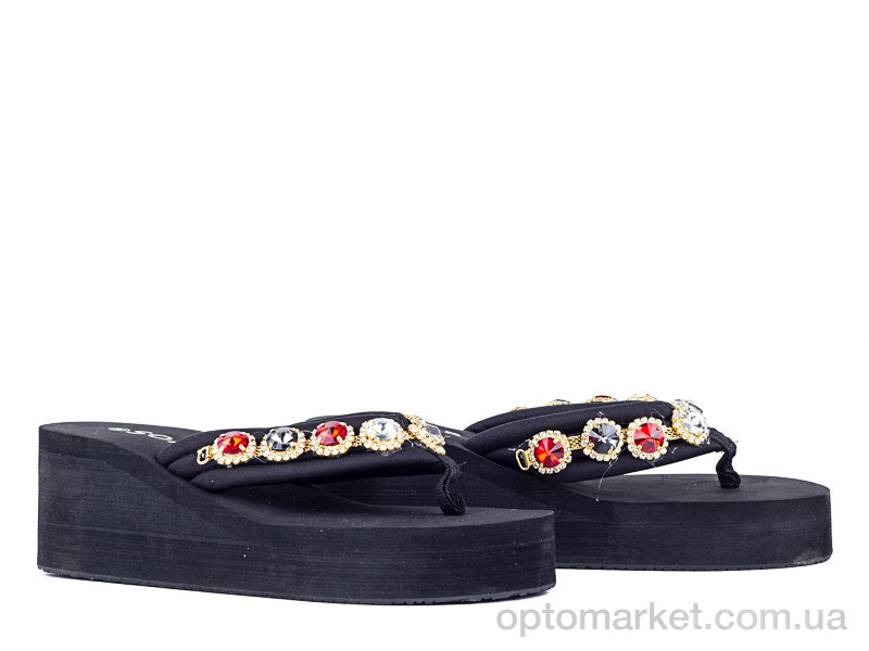 Купить Шлепки женские 143929 Sopra черный, фото 1