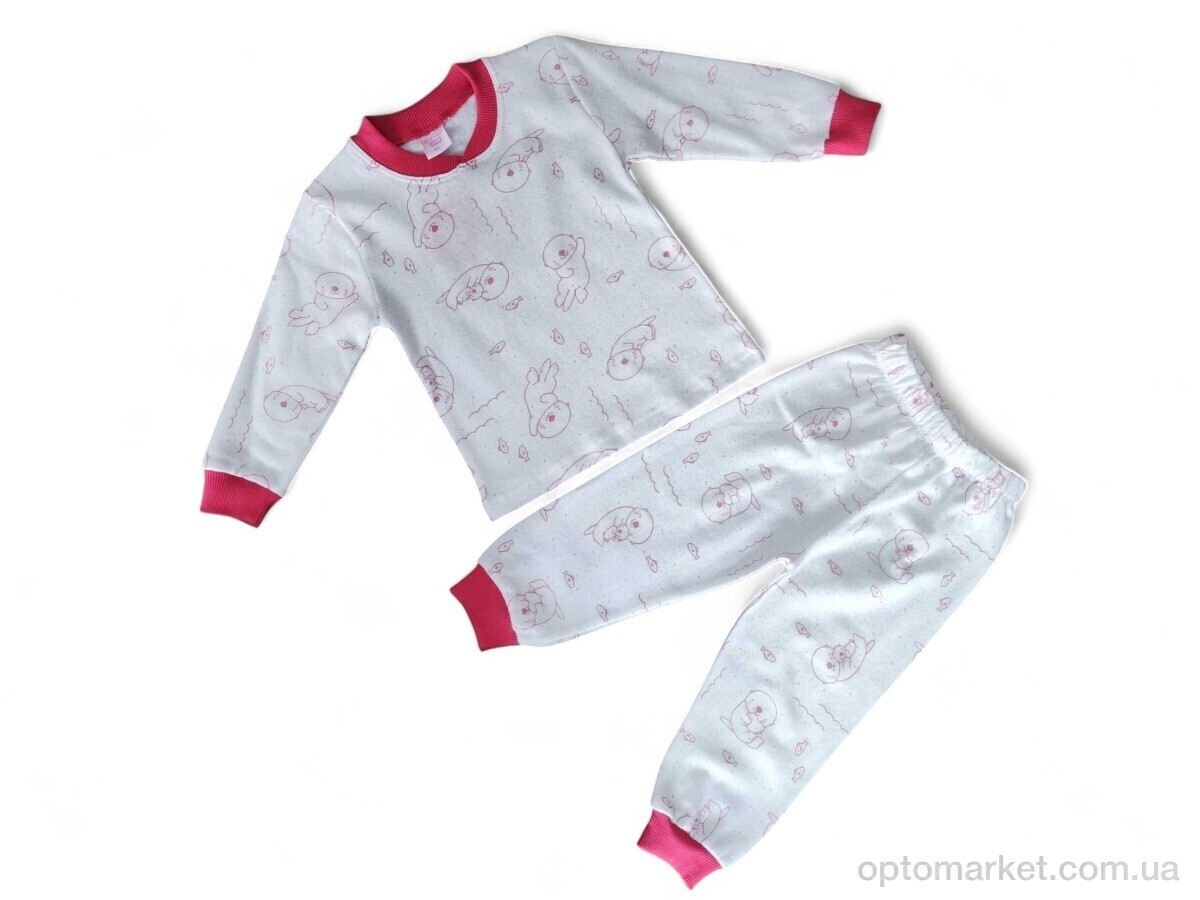 Купить Пижама дитячі 14450 малиновий Lumina Kids білий, фото 1