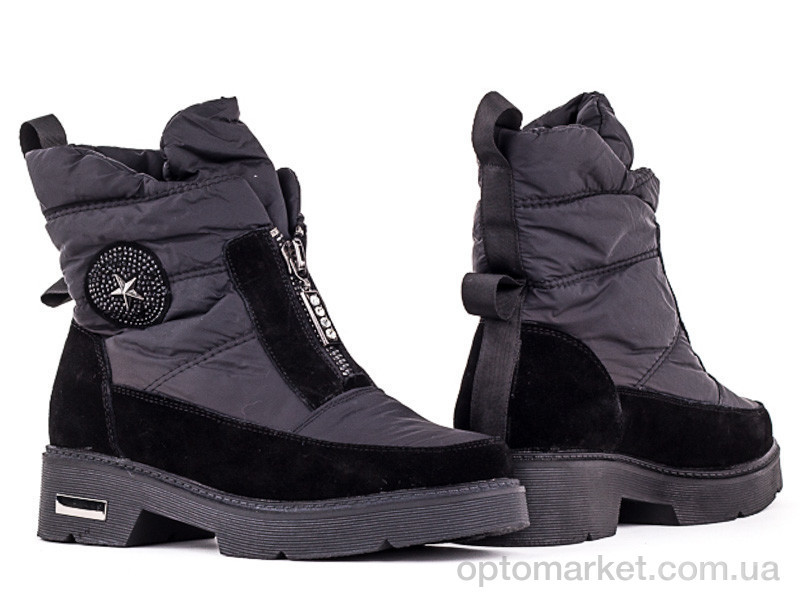Купить Ботинки женские 147601 Lonza черный, фото 1