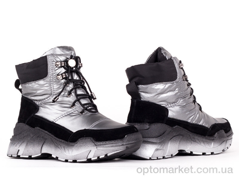 Купить Ботинки женские 147665 Lonza серебряный, фото 1