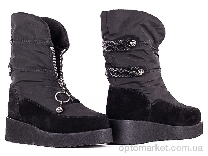 Купить Сапоги женские 147674 Lonza черный, фото 1