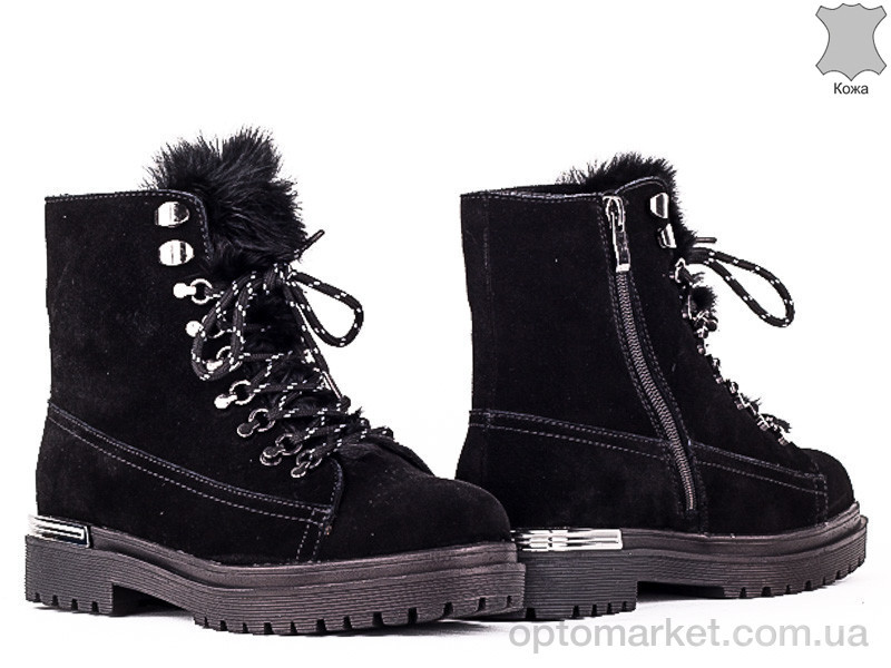 Купить Ботинки женские 148566 Fabio Monelli Черный, фото 1