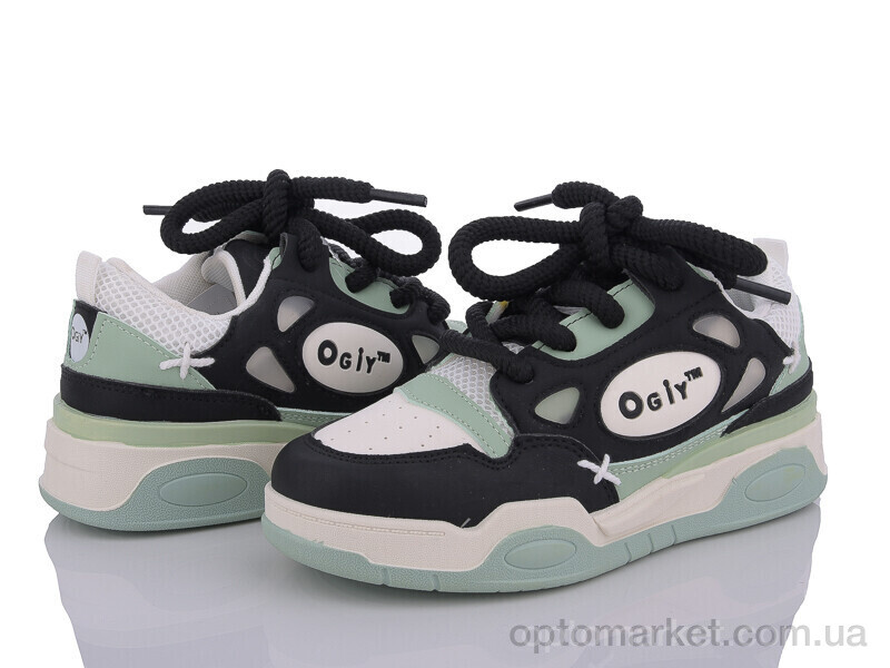 Купить Кросівки жіночі 149-23 black-green Violeta чорний, фото 1