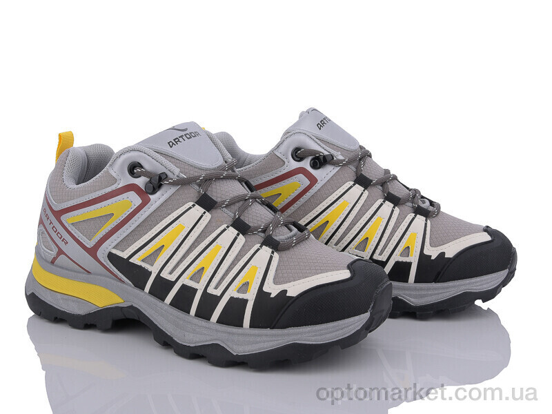 Купить Кросівки жіночі 149-32 l.grey-yellow Violeta сірий, фото 1