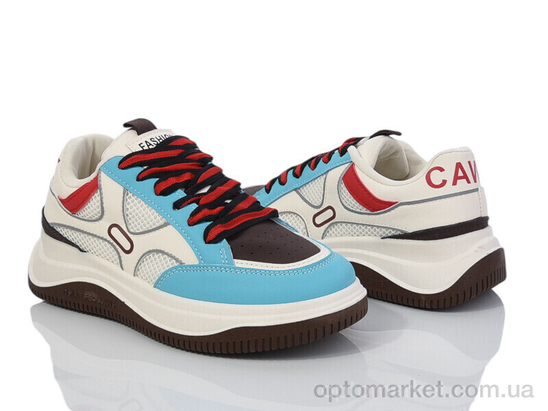 Купить Кросівки жіночі 149-50 white-blue Violeta бежевий, фото 1