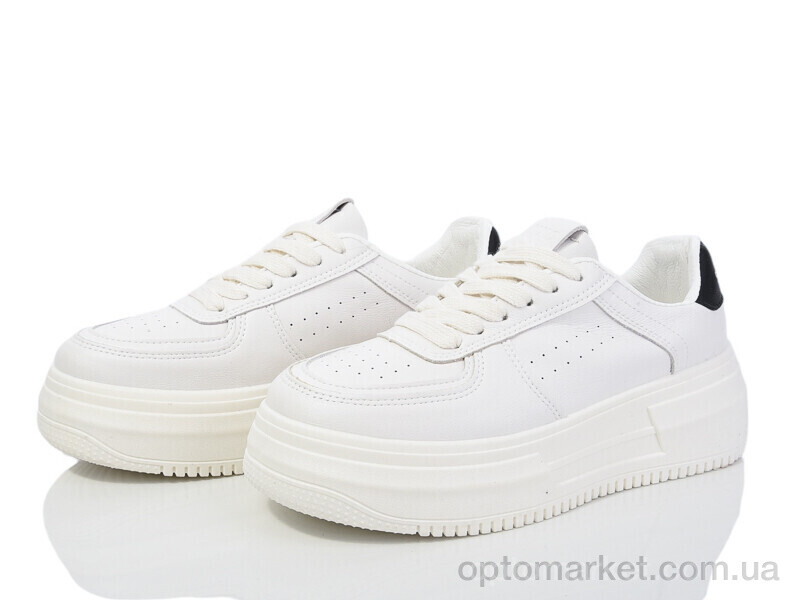 Купить Кросівки жіночі 149-56 white-black Violeta білий, фото 1