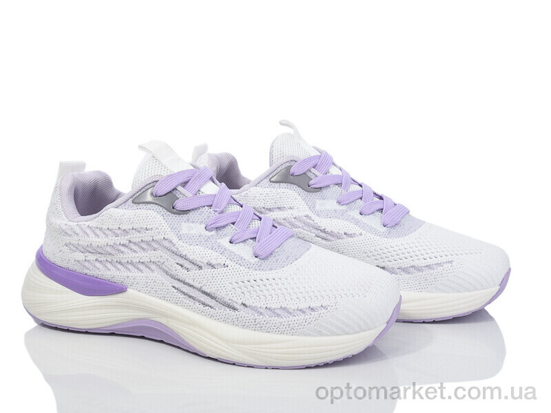 Купить Кросівки жіночі 149-58 white-purple Violeta білий, фото 1