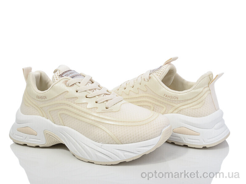 Купить Кросівки жіночі 149-62 beige Violeta бежевий, фото 1