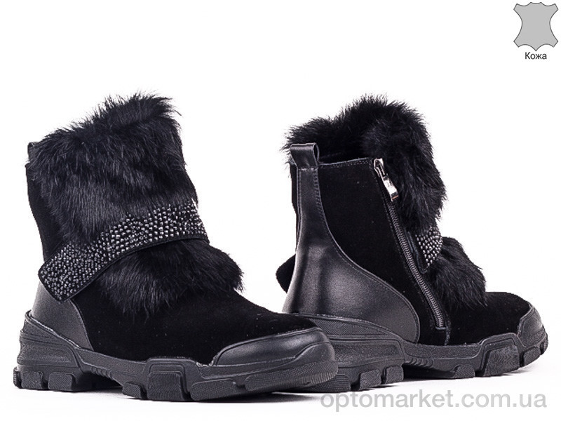 Купить Ботинки женские 149167 Allshoes Черный, фото 1