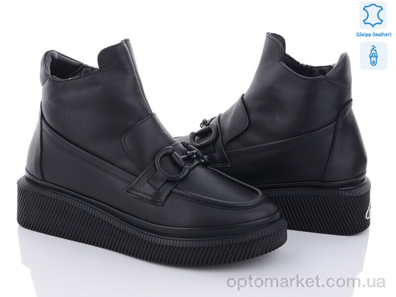 Купить Черевики жіночі 149240308 black к Tizianna чорний, фото 1