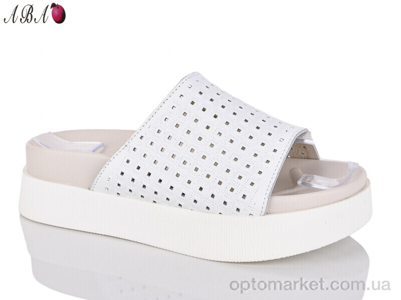 Купить Шльопанці жіночі 1493-2 Purlina білий, фото 1