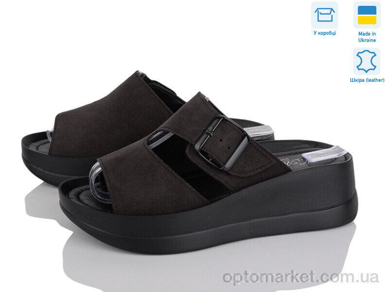 Купить Шльопанці жіночі 1494 кор.з V.Arimany коричневий, фото 1