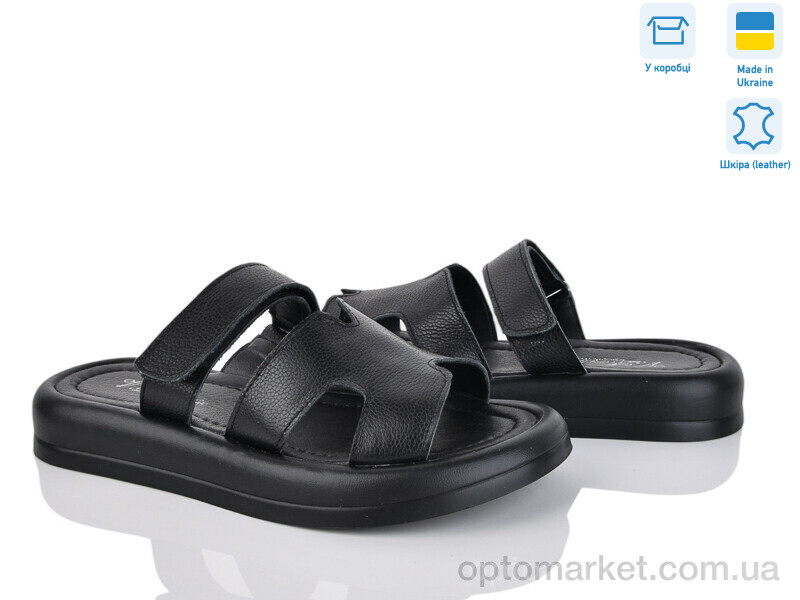 Купить Шльопанці жіночі 1495 ч.фл. V.Arimany чорний, фото 1