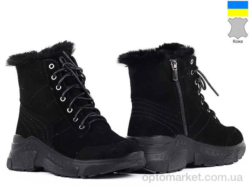 Купить Ботинки женские 149509 Lonza Черный, фото 1