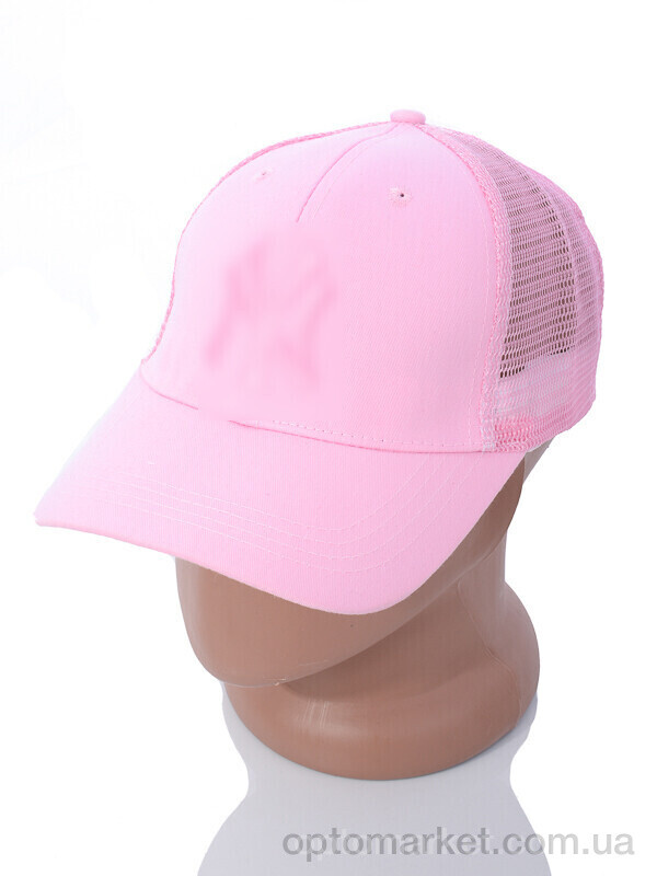 Купить Кепка жіночі 15-04 pink N.w Yorker рожевий, фото 1