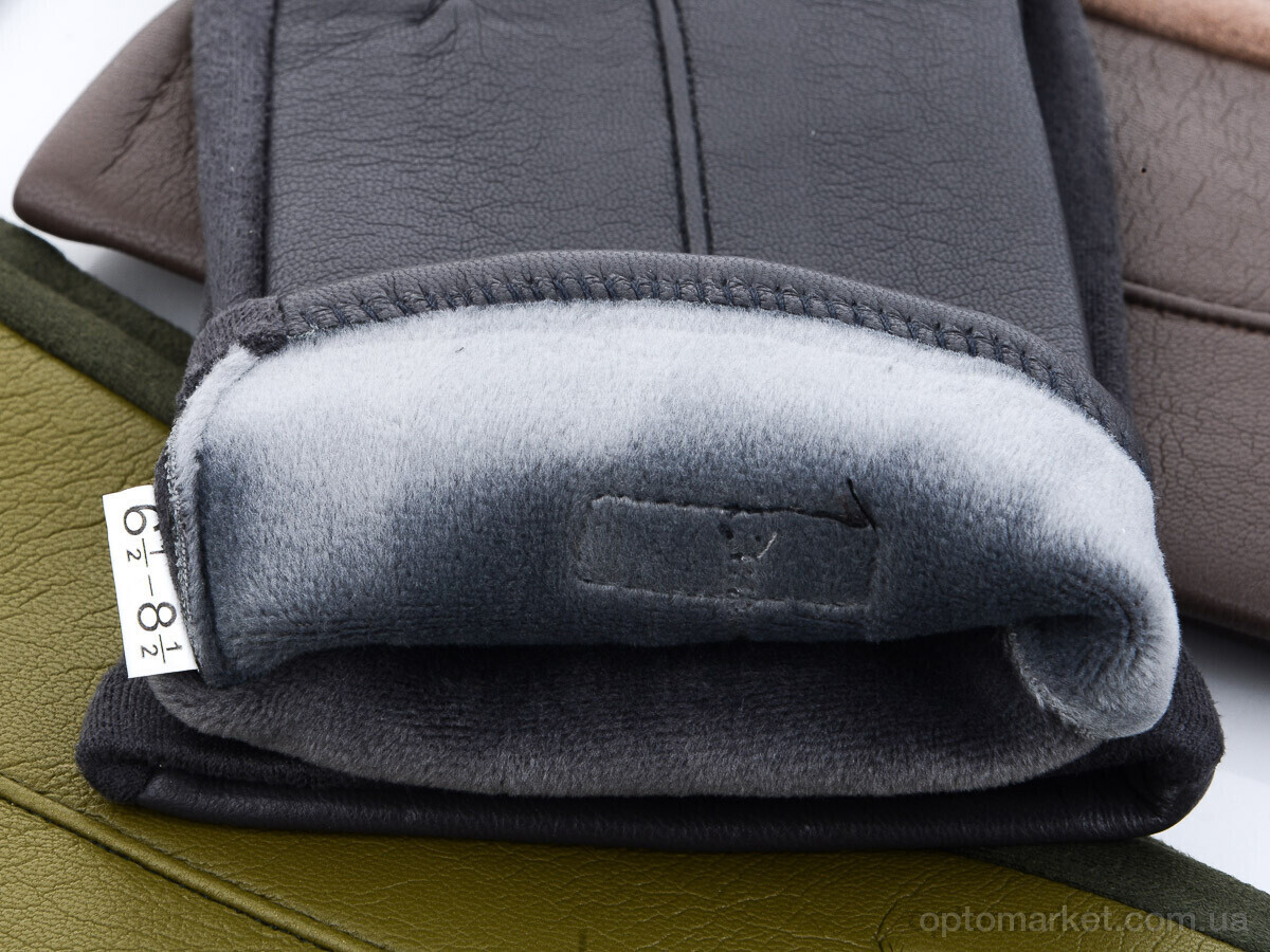 Купить Рукавички жіночі 15-144Ж кожзам плюш mix Королева мікс, фото 2