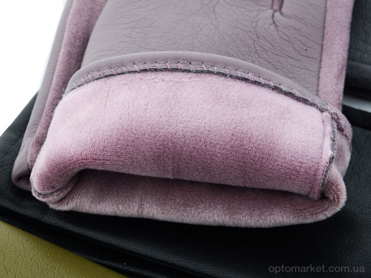 Купить Рукавички жіночі 15-145Ж кожзам плюш mix Королева мікс, фото 2