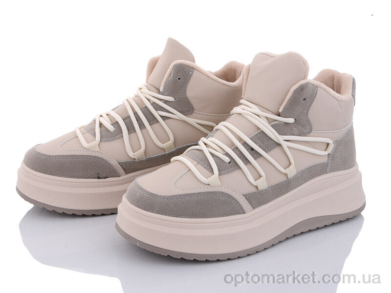 Купить Кросівки жіночі 150-3 beige Violeta only one бежевий, фото 1