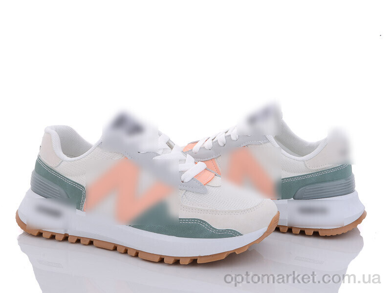 Купить Кросівки жіночі 150-5(150-25) white-pink Violeta only one бежевий, фото 1