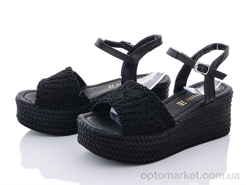 Купить Босоніжки жіночі 15003 black Violeta only one чорний, фото 1