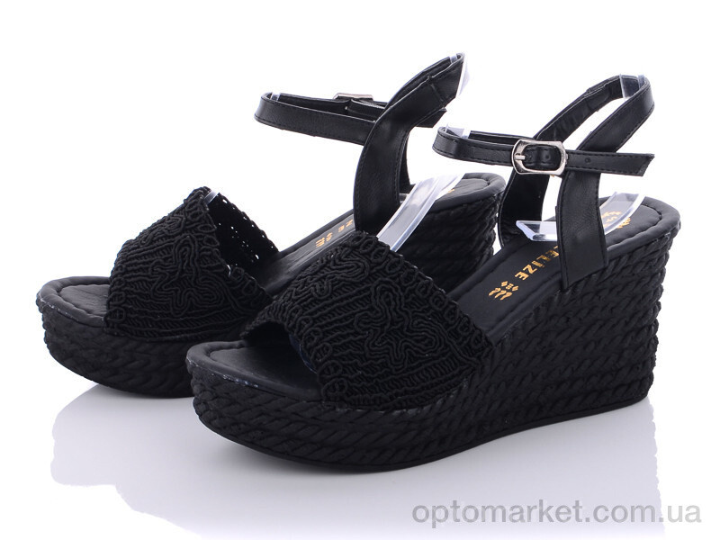 Купить Босоніжки жіночі 15004 black Violeta only one чорний, фото 1