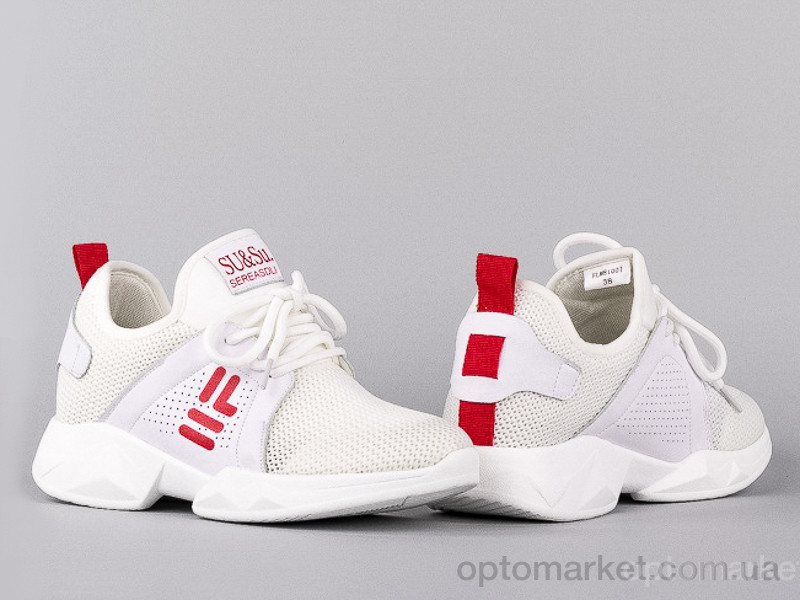 Купить Кроссовки женские 150056 Allshoes белый, фото 1