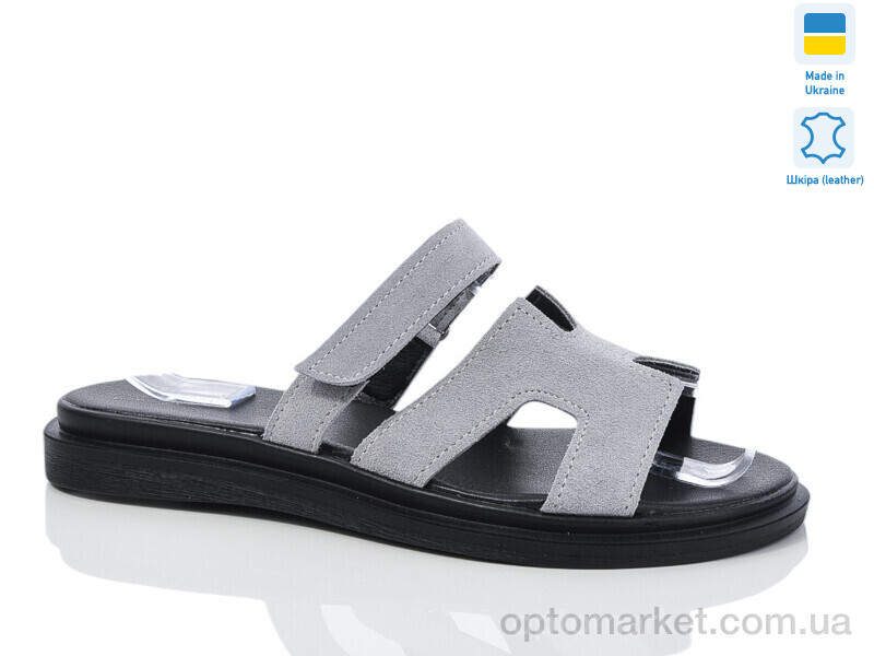 Купить Шльопанці жіночі 1501-1 сірий з. Sali сірий, фото 1