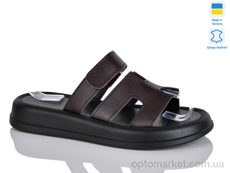 Купить Шльопанці жіночі 1501-25 бордо к. Sali бордовий, фото 1